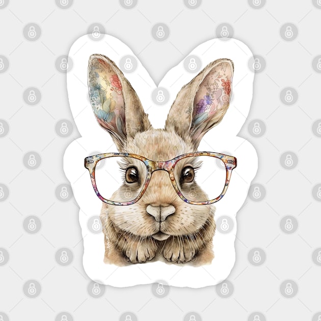 Cute Bunny Magnet by Satic