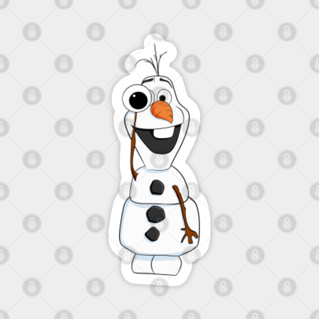 Funny Olaf Frozen 2 Cartoon Character Olaf Snowman Olafs Frozen Adventure Magnet Teepublic Au