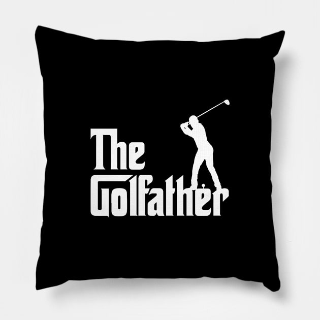 GOLF FATHER Pillow by encip