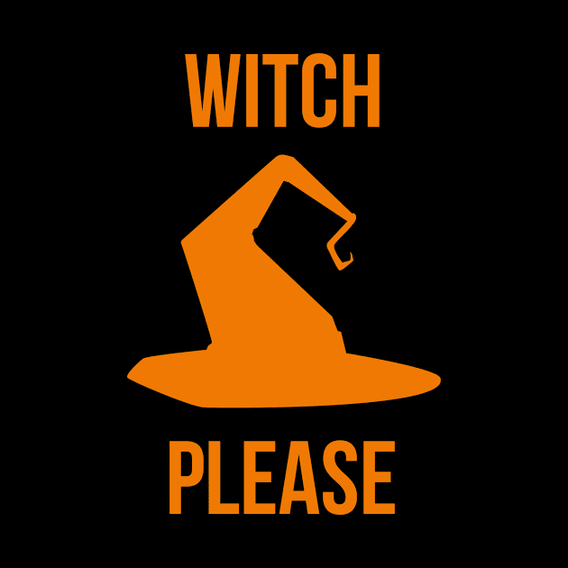 Witch Please Halloween Fly On A Broom by at85productions