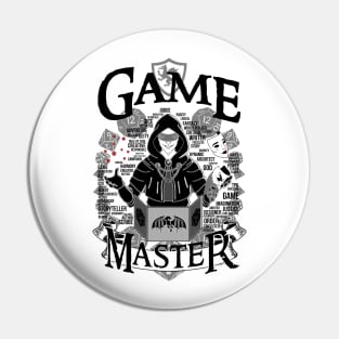 Game Master - Black Pin