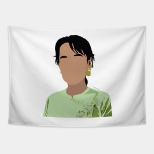 Aung San Suu Kyi Tapestry