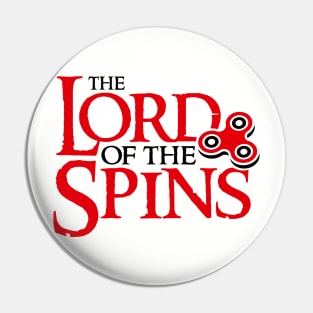 Lord of the Spins - fidget spinner Pin