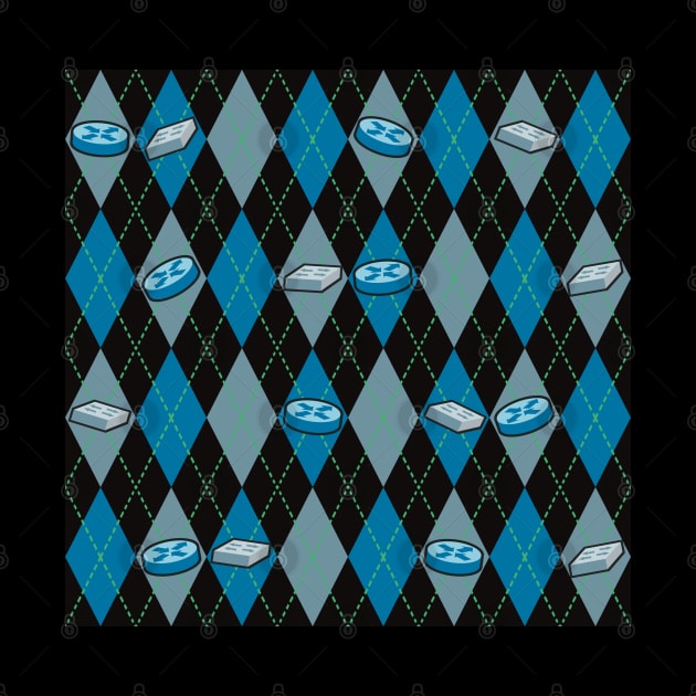 Networking Argyle Pattern by Character Alley