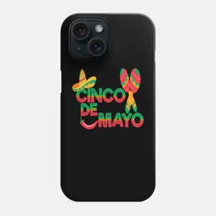 happy cinco de mayo cool mexico festival Phone Case