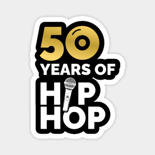 50 years of Hip Hop Classic Magnet