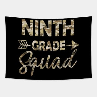 Ninth Grade Camo Teacher Welcome Back To School Tapestry