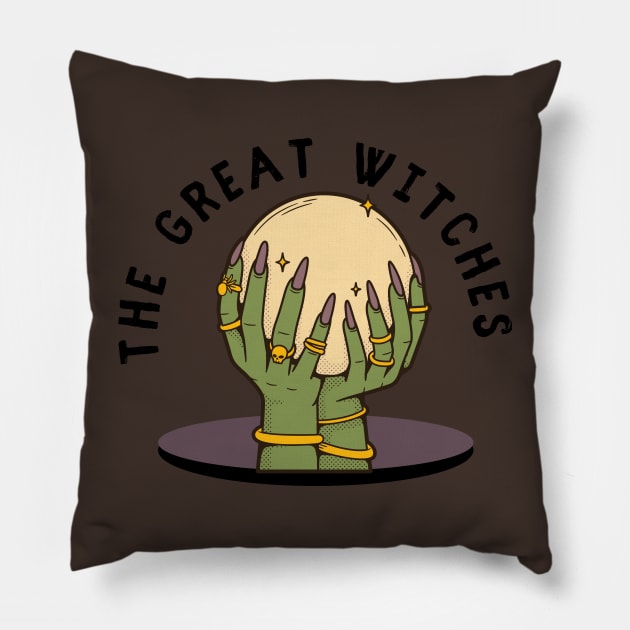 The great witches Pillow by Diusse