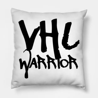 VHL Warrior - Von Hippel-Lindau Disease Design - Graffiti Style Pillow