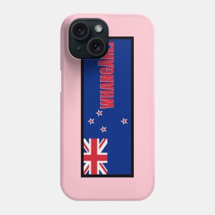 Whangārei City in New Zealand Flag Phone Case