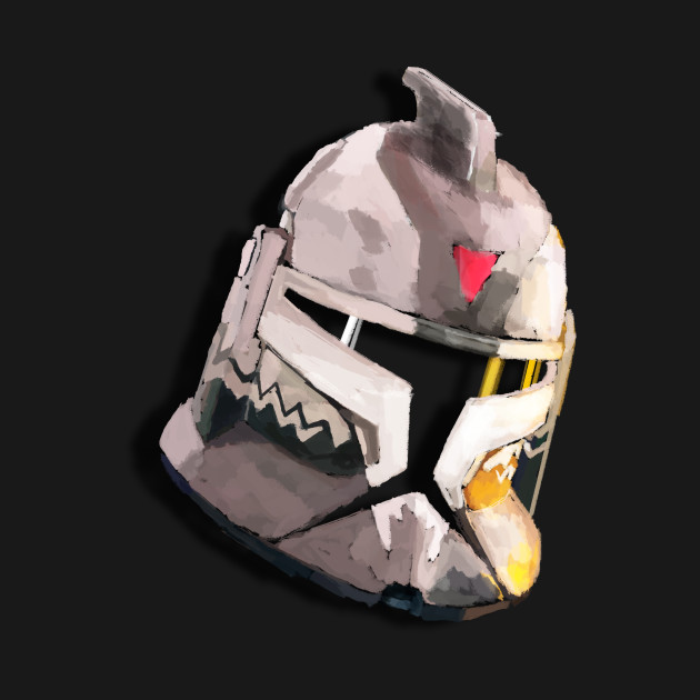 Wolffe p.2,1 helmet - Clonewars - Maglietta | TeePublic IT