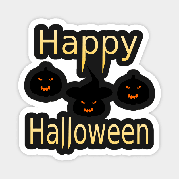 Happy Halloween Magnet by cocodes