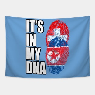 Switzerland And North Korean Mix DNA Heritage Tapestry