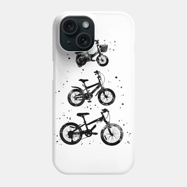 Kids' bikes Phone Case by RosaliArt