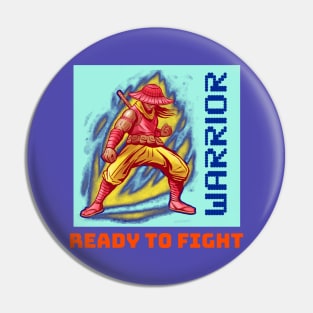 Warrior Ready To Fight Martial Arts T-shirt Apparel Mug Notebook Gift Pin