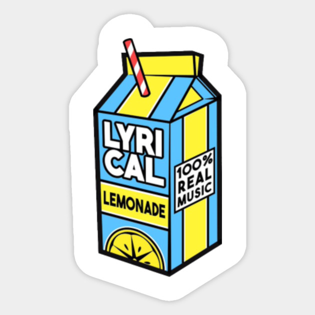Lyrical Lemonade Merch Lyrical Lemonade Sticker Teepublic