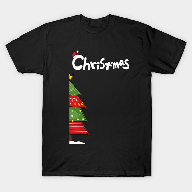 funny christmas couple shirts