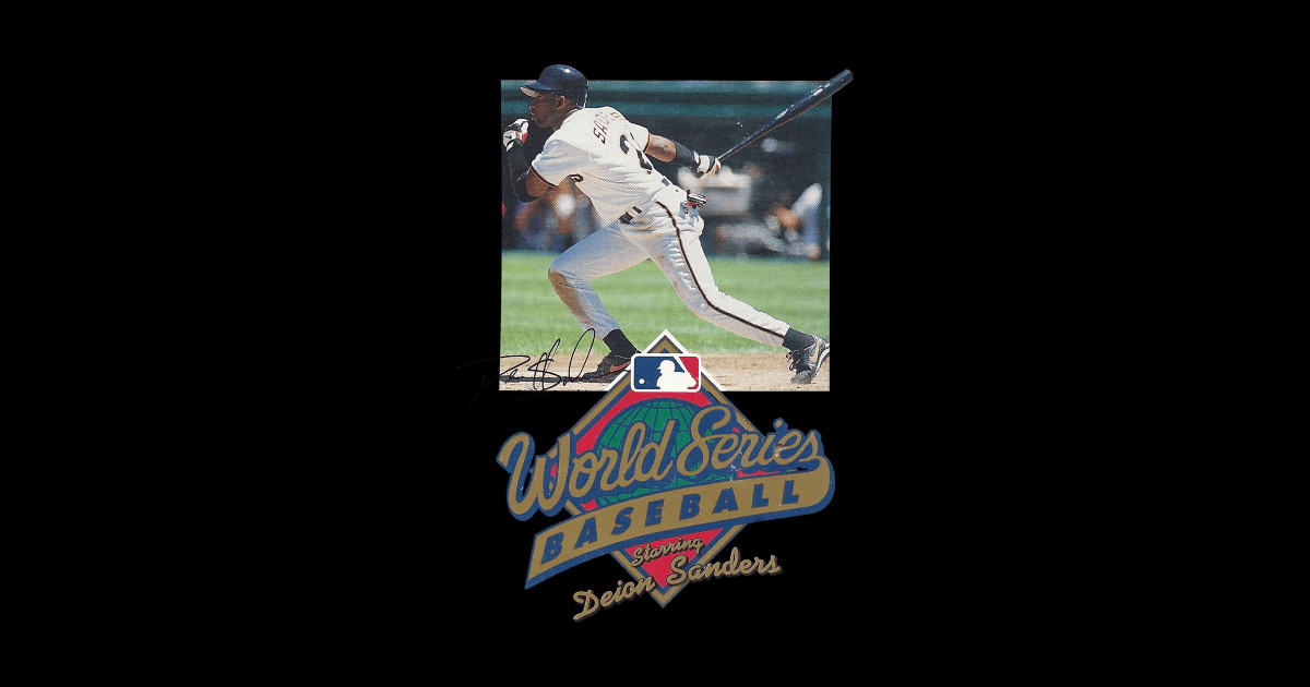 Deion Sanders World Series Deion Sanders Pin TeePublic Deion Sanders World Series Deion Sanders Pin TeePublic