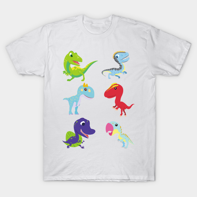 BABY DINOS FOR LEARNING COLORS AND COUNTING - Baby Dino - T-Shirt