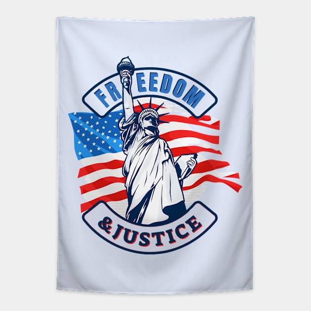 Freedom & Justice Tapestry by The Good Message Store