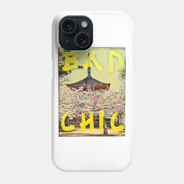 Bad Chic Cherry Blossom Phone Case by Digz