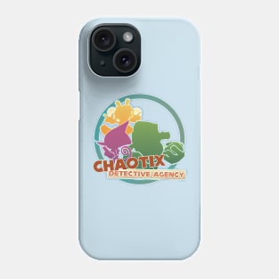 Chaotix Detective Agency - Original Art Logo Phone Case