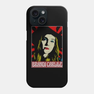 Brandi Carlile 80s Pop Art Style Phone Case
