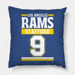 Los Angeles Rams Stafford 9 American Football Edition 3 Pillow