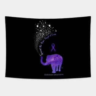 Alzheimer Awareness Spread The Hope Find A Cure Gift Tapestry