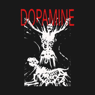 Dopamine skeleton human animal bones T-Shirt