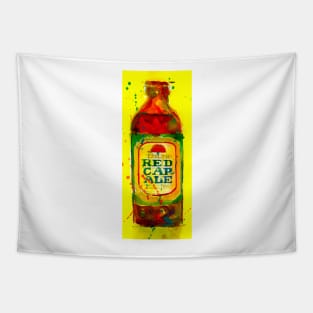 Red Cap Ale - Vintage Bottle Tapestry