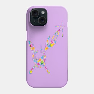 colorful floral Sagittarius Phone Case