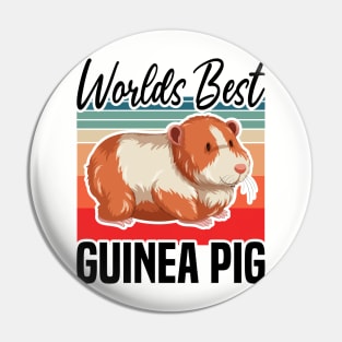 Worlds Best Guinea Pig, Rodents Lover and owner Pin