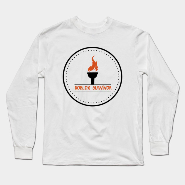 Roblox Survivor Roblox Survivor Long Sleeve T Shirt Teepublic Au - roblox ice cream shirt