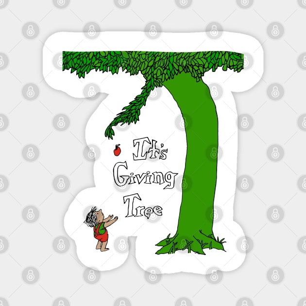 It's Giving Tree Magnet by TrikoCraft