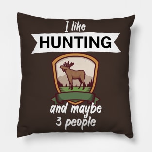 I like hunting and maybe 3 people Pillow