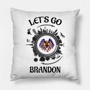 Lets Go Brandon Pillow