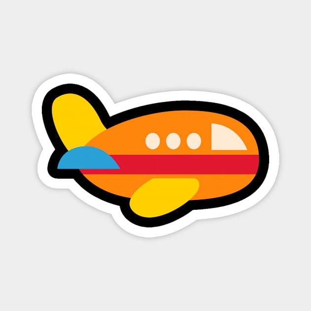 Airplane Magnet by Alvd Design