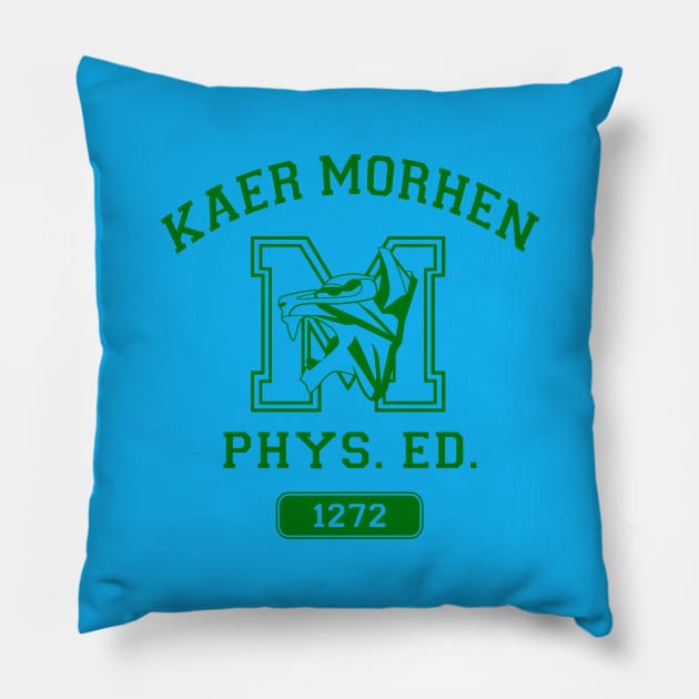 Kaer Morhen Gym Pillow by ambarta