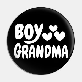 Boy Loves Grandma Pin