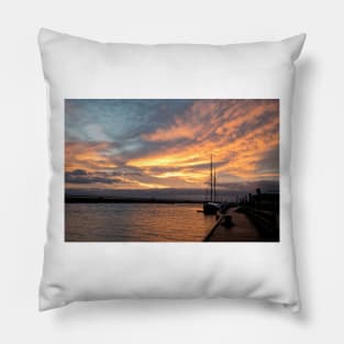 December sunrise over the River Blyth Pillow