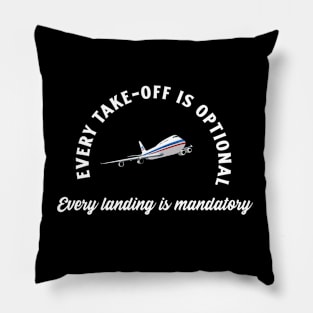 Aviation Quotes Pillow