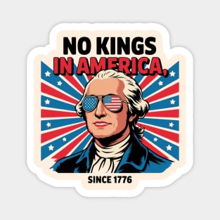 No-kings-in-america Magnet