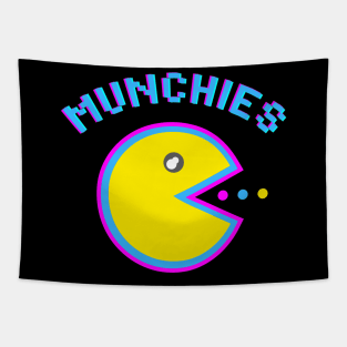 Munchies Pixel I love Arcade games Monster  BoomBoomInk Tapestry