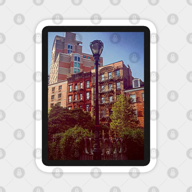 City Buildings East Village, Manhattan, NYC Magnet by eleonoraingrid