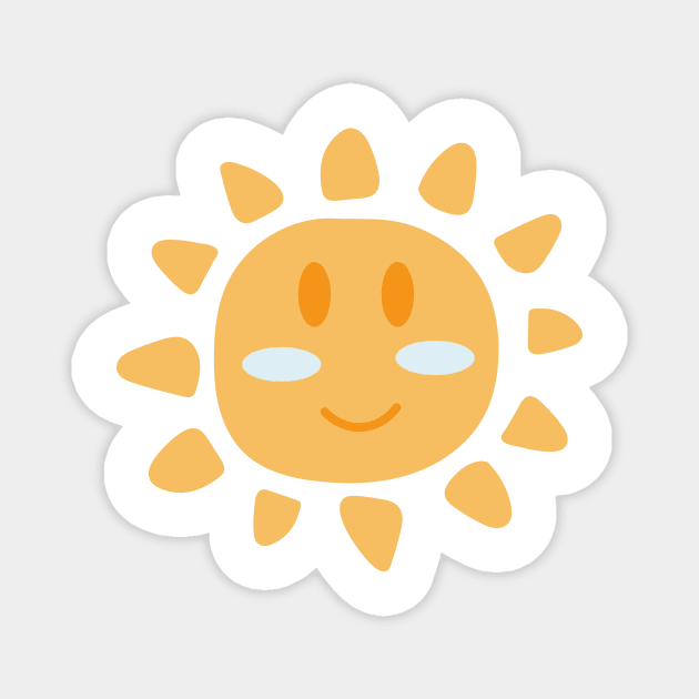 Sunny Happy Sunny Magnet by MAPA´S IDEA