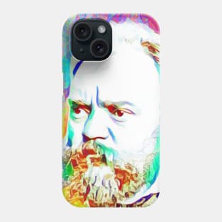 Antonín Dvořák Colourful Portrait | Antonín Dvořák Artwork 10 Phone Case