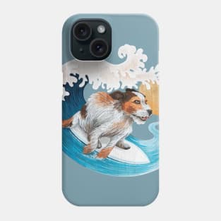 Surfing Dog Phone Case