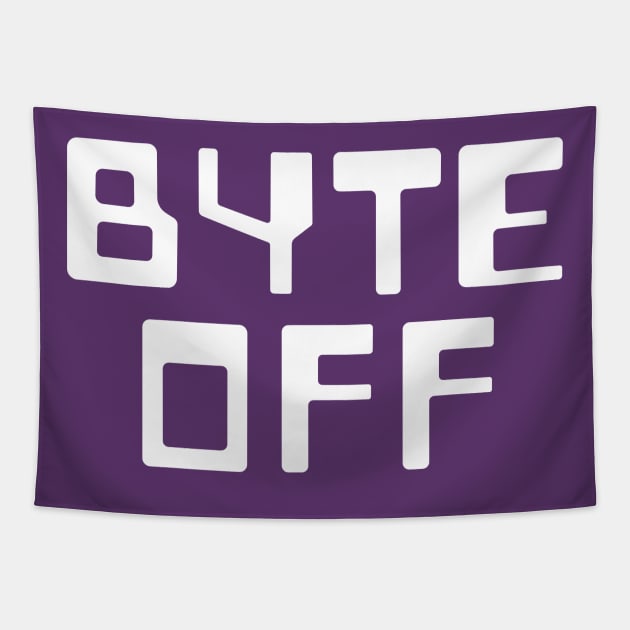 Byte Off Tapestry by AndArte