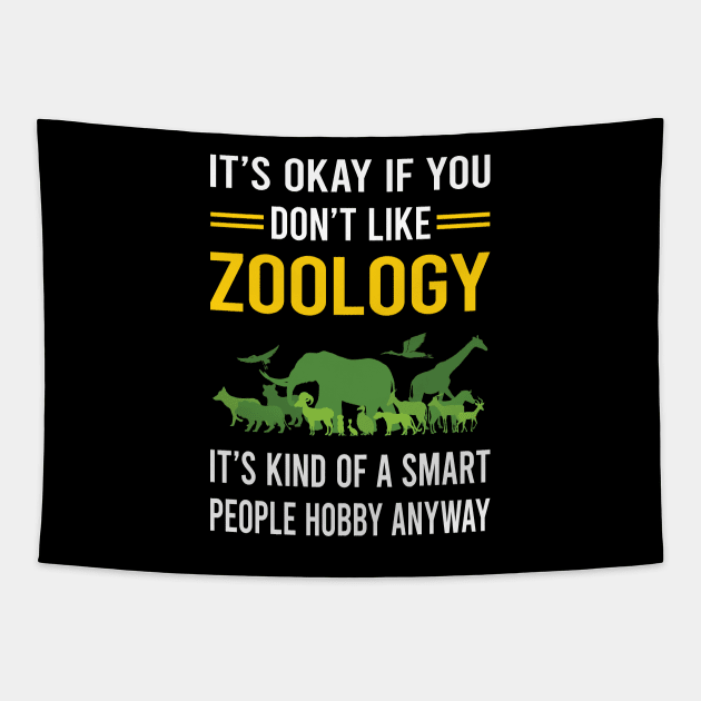 Smart People Hobby Zoology Zoologist Tapestry by Good Day